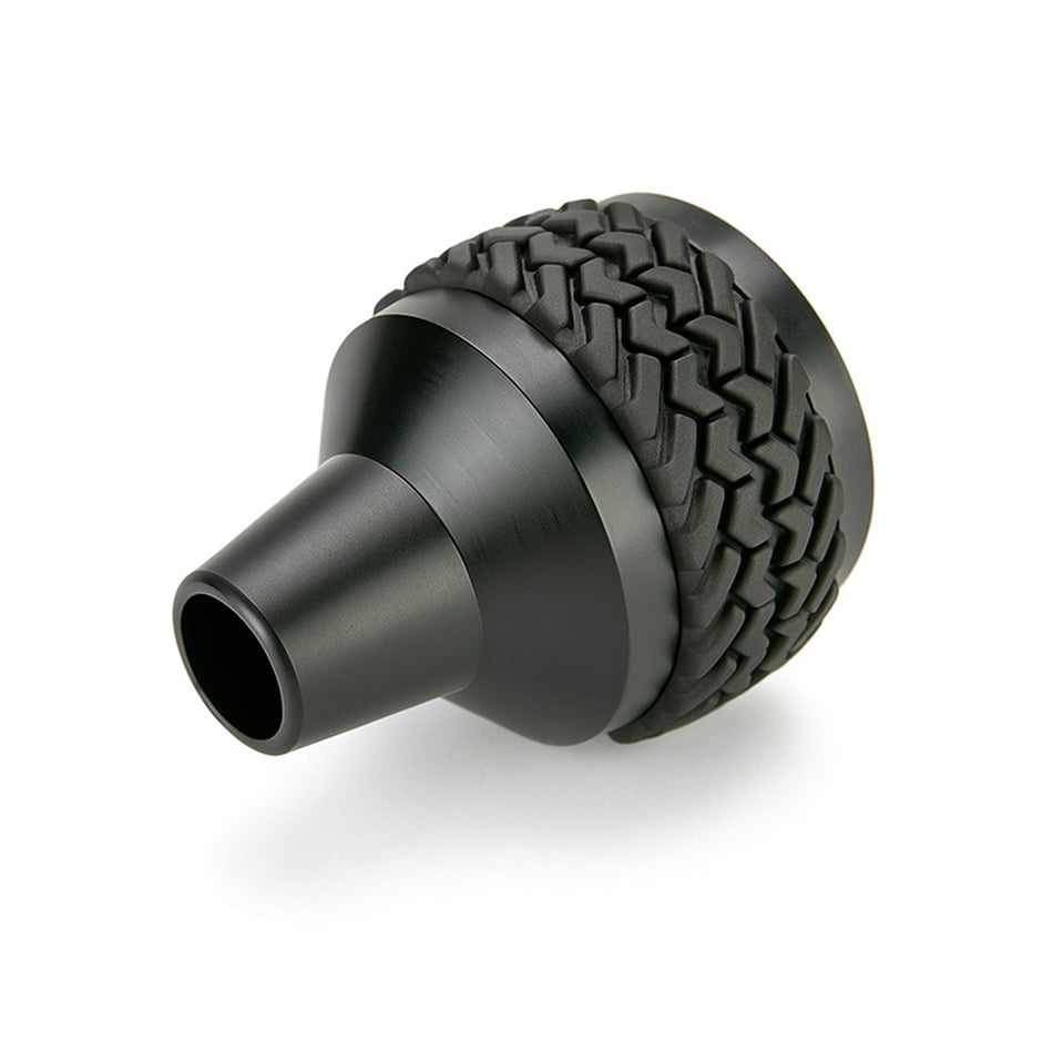 Driftone Heavyweight Shift Knob – Matte Black with Tire-Tread Grip