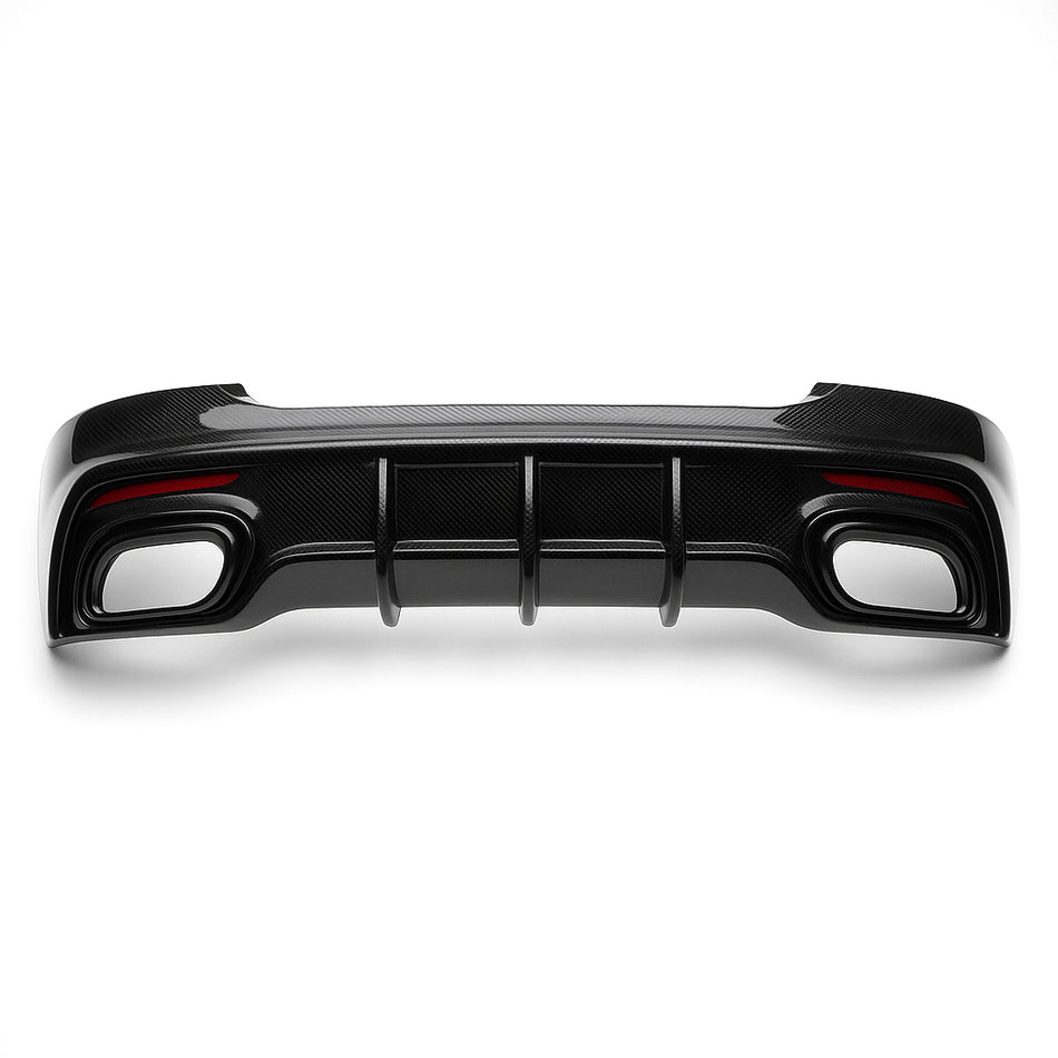 Driftone Carbon Fiber Rear Diffuser – Dual Exhaust Compatibility