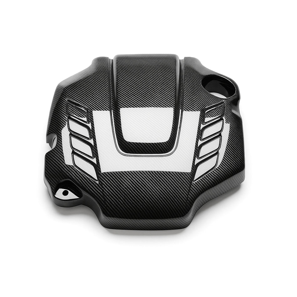TorqueLab Carbon Fiber Engine Cover – Heat Resistant Design