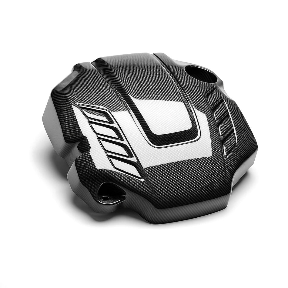 TorqueLab Carbon Fiber Engine Cover – Heat Resistant Design