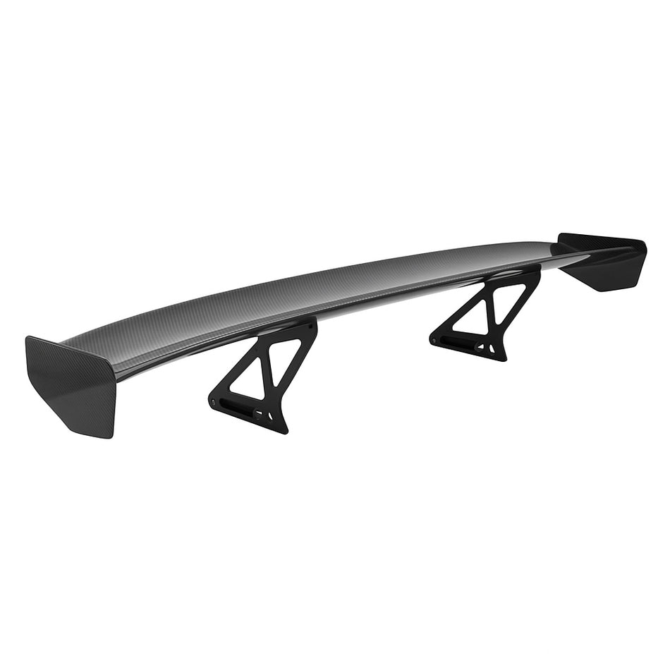 GripCraft Carbon Fiber Trunk Lip Spoiler – Gloss Finish