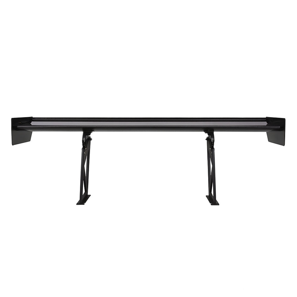 PulsePipe Competition Rear Wing – Full Carbon Fiber with Tall Stands