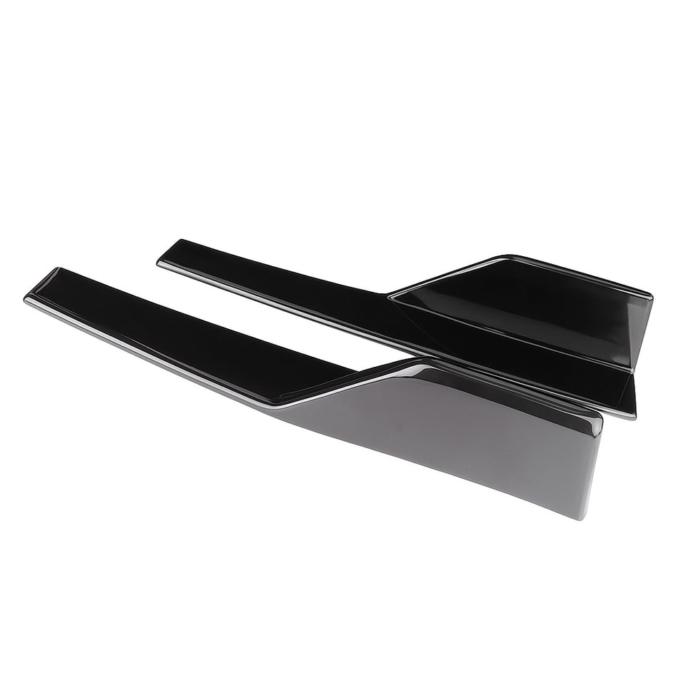 Driftone Side Skirt Extensions – Gloss Black ABS Pair