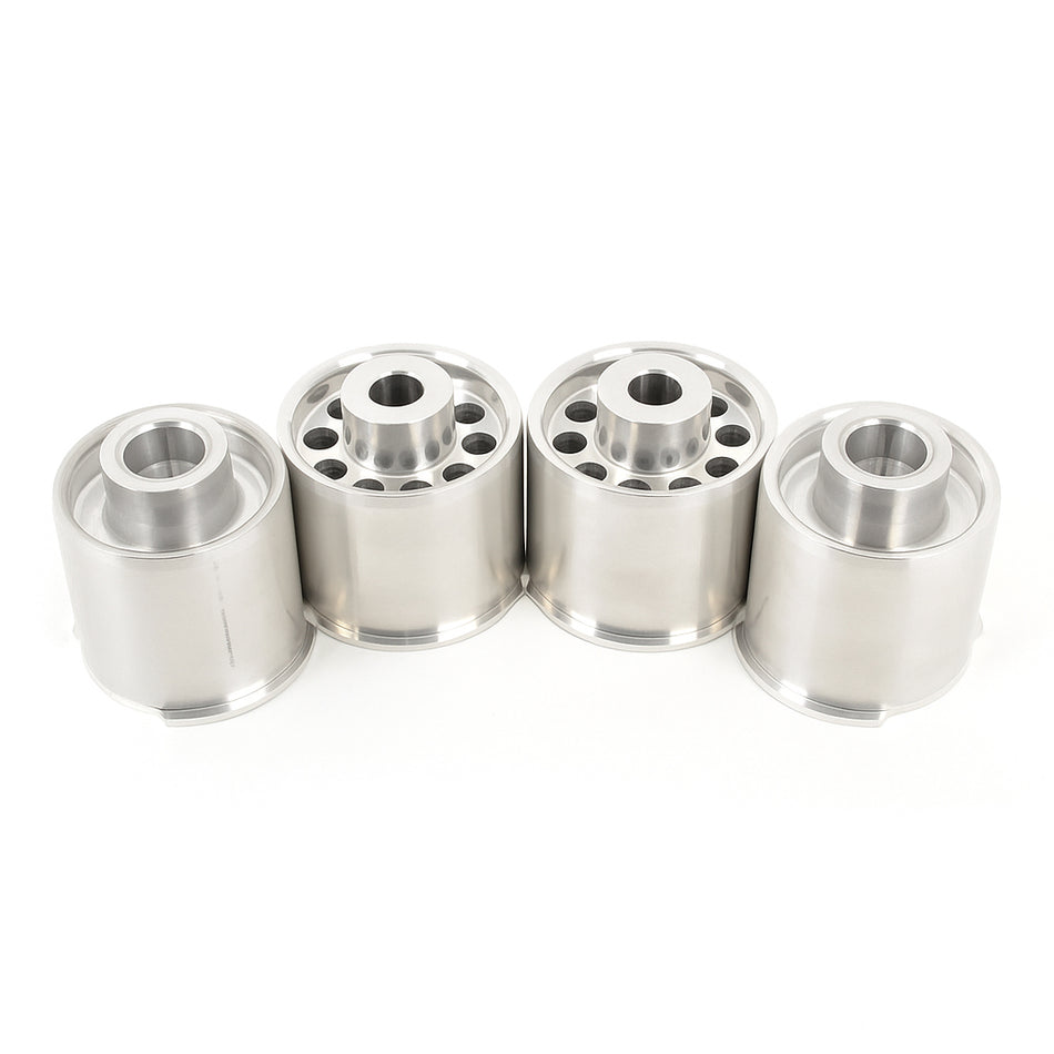 PulsePipe Silver Heavy-Duty Subframe Bushings (Set of 4)
