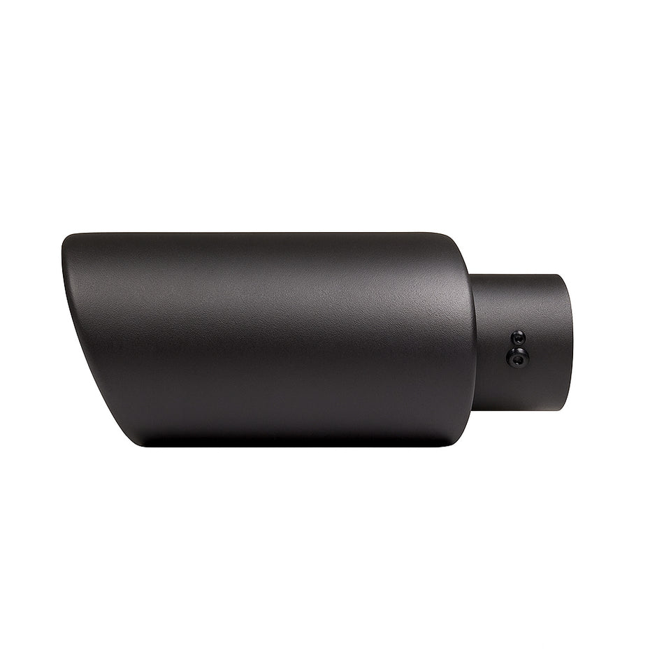 Driftone Slant Cut Exhaust Tip – 57mm Inlet, Matte Black