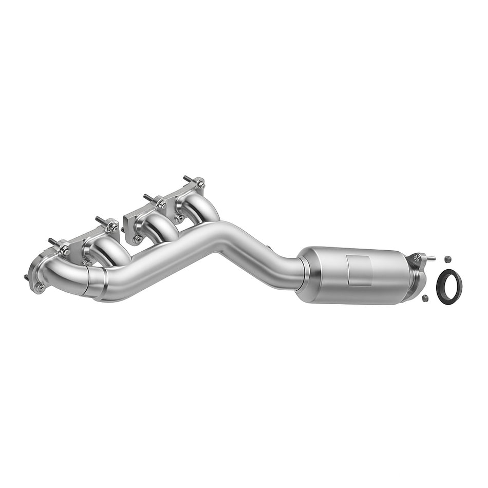 Boostera Exhaust Manifold with Integrated High-Flow Cat