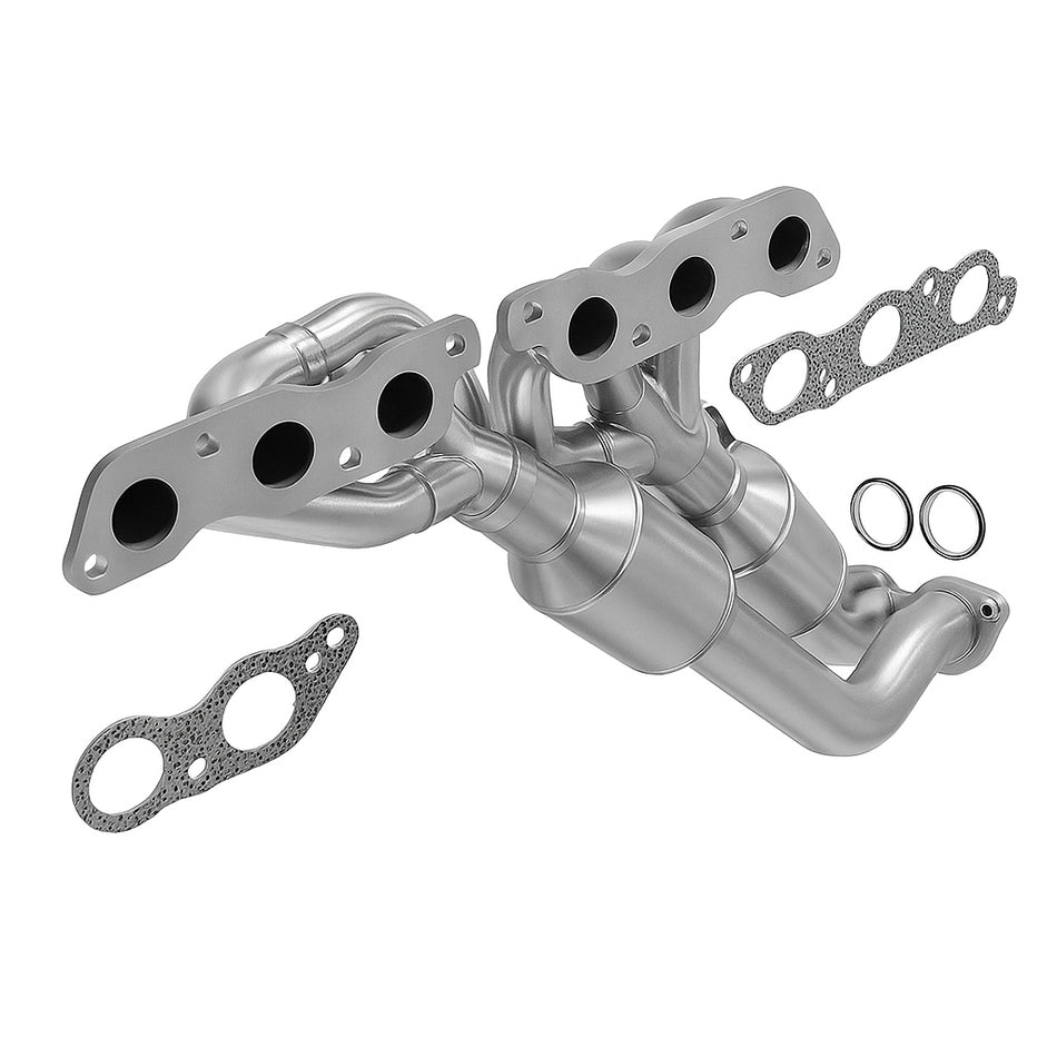 Boostera Exhaust Manifold with Integrated High-Flow Cat
