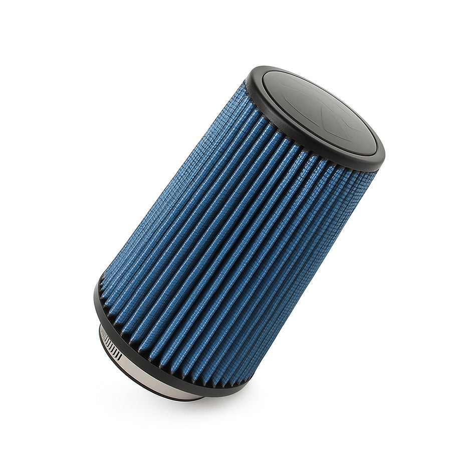 Boostera Cylindrical High-Flow Air Filter – Washable (90mm Inlet)