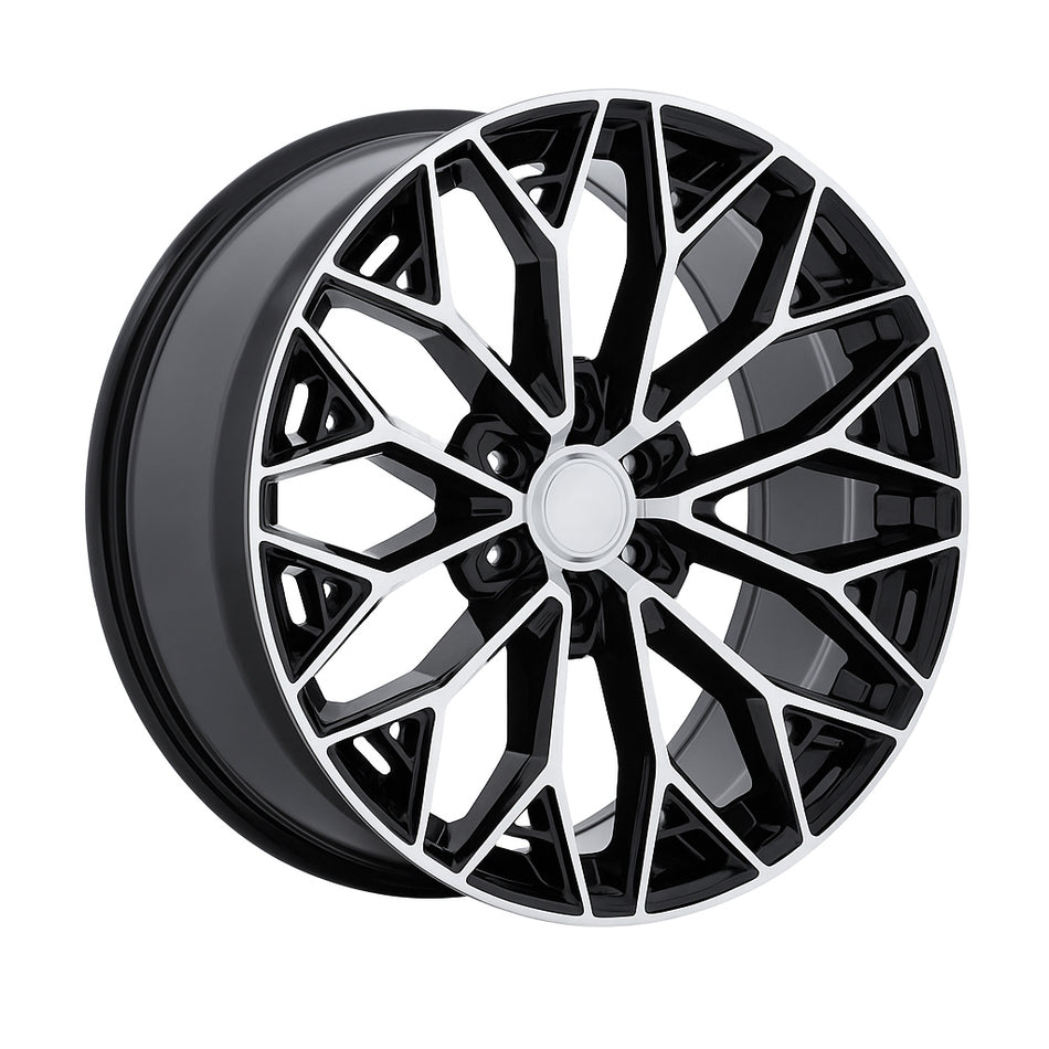 Boostera BR5 Lightweight Alloy – 19x9.0 ET30 5x114.3 – Black/Silver