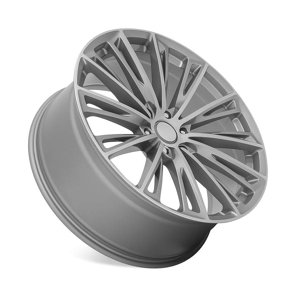 AxisRide AR7 Track Wheel – 18x8.5 ET35 5x112 – Matte Silver