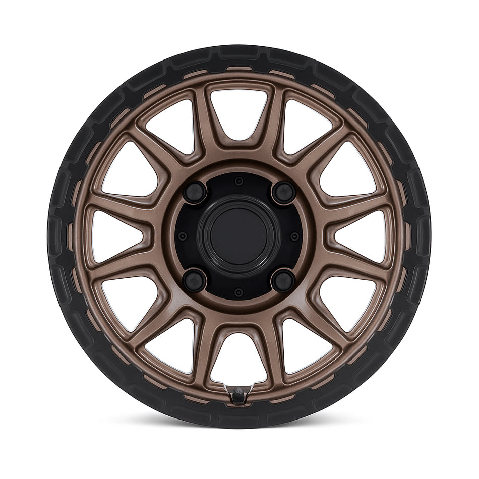 Dynoforge DF12 Flow-Forged Wheel – 18x9.5 ET35 5x114.3 – Satin Bronze