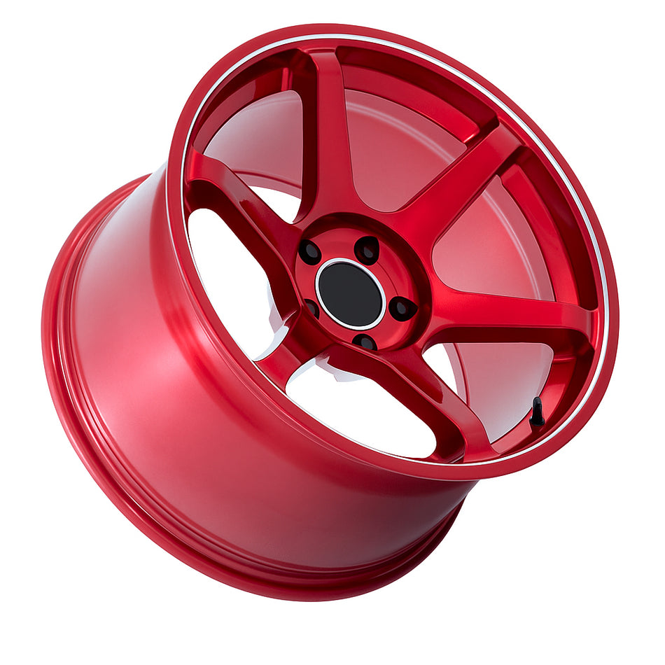 Boostera BR5 Lightweight Alloy – 18x9 ET30 5x114.3 – Gloss Red
