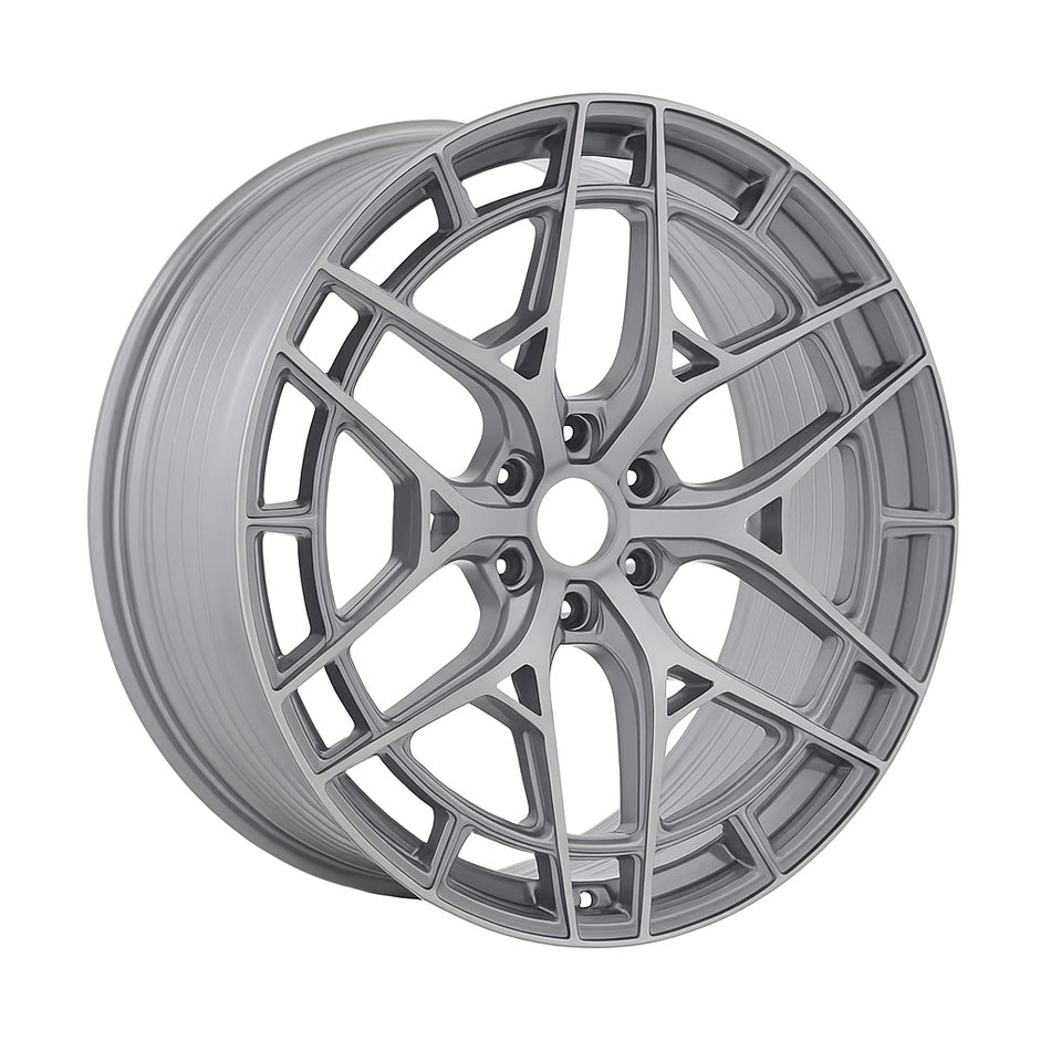 TorqueLab TL-Mesh Performance – 19x8.5 ET35 5x120 – Hyper Silver