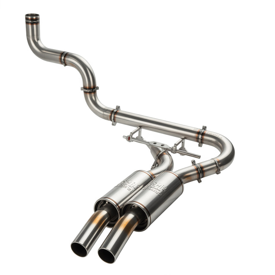 TorqueLab Street Performance Cat-Back Exhaust – Corrosion-Resistant T409 Steel